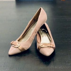 AK Anne Klein ifLEX Low Heel Pointed Toe Pump Shoe